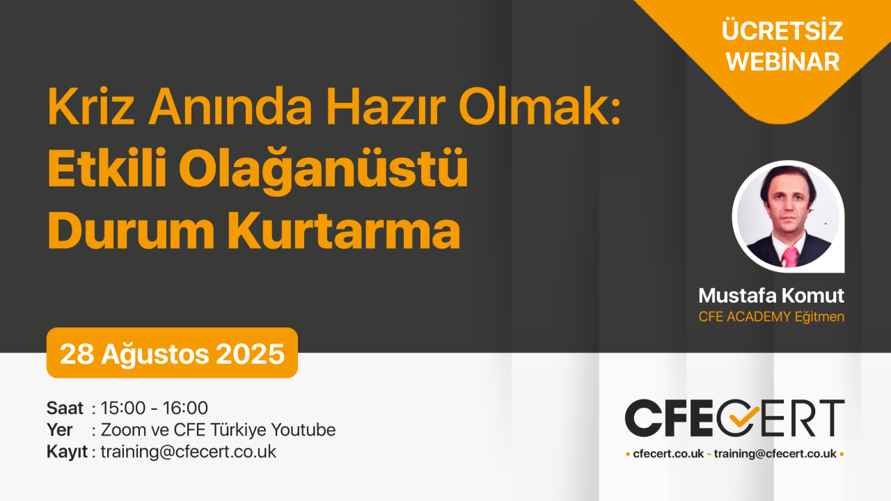 Kriz Yönetimi ve Olağanüstü Durum Kurtarma
