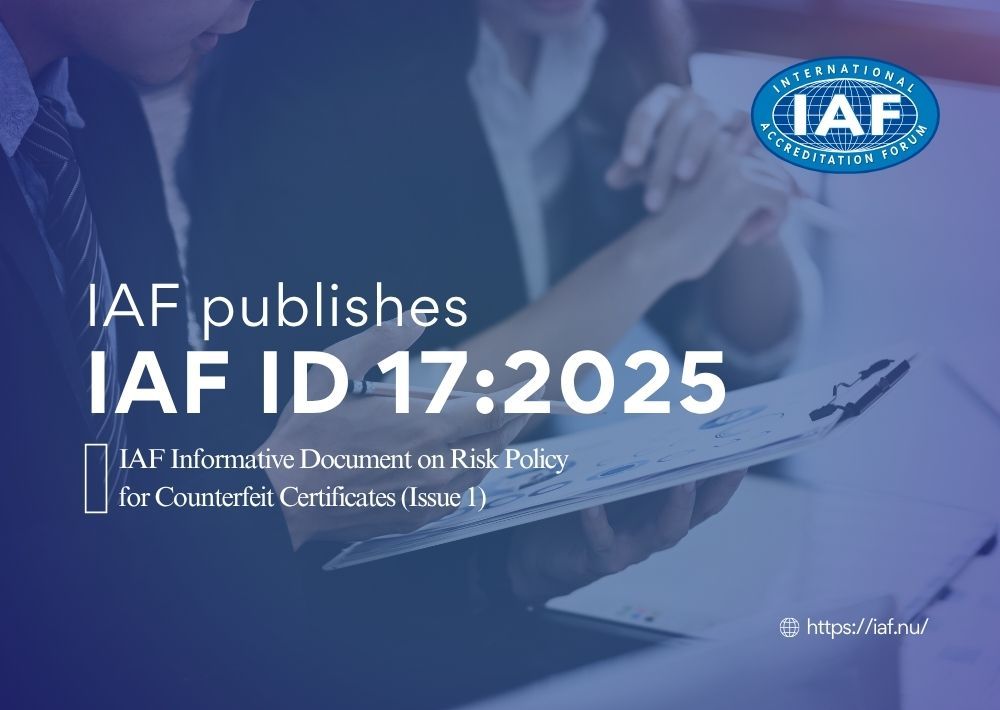 What is IAF ID 17:2025?