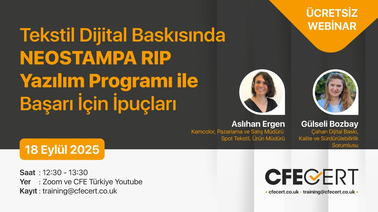 Tekstil Dijital Baskısında NEOSTAMPA RIP ile Başarı – Ücretsiz Webinar