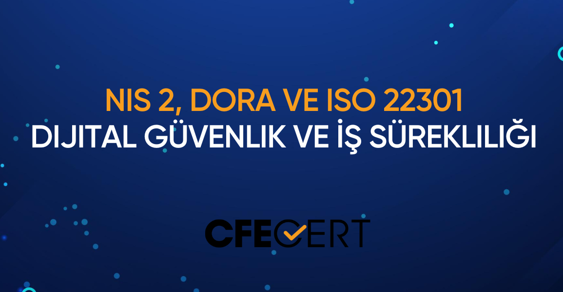 NIS 2, DORA ve ISO 22301: Dijital Güvenlik ve İş Sürekliliği