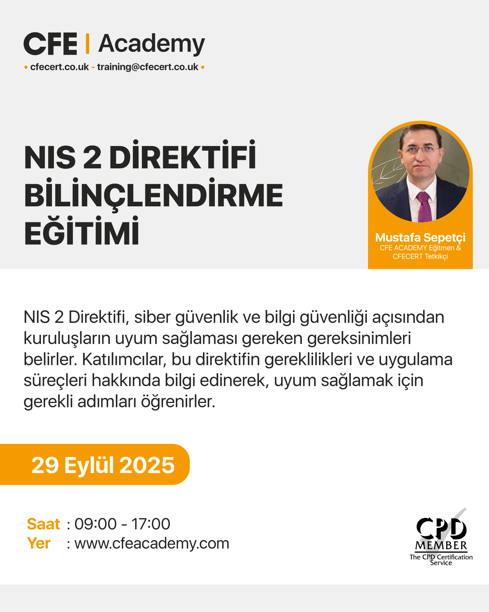 NIS2 Direktifi Bilinçlendirme Eğitimi