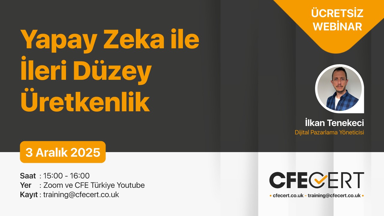 Yapay Zeka ile İleri Düzey Üretkenlik – Ücretsiz Webinar