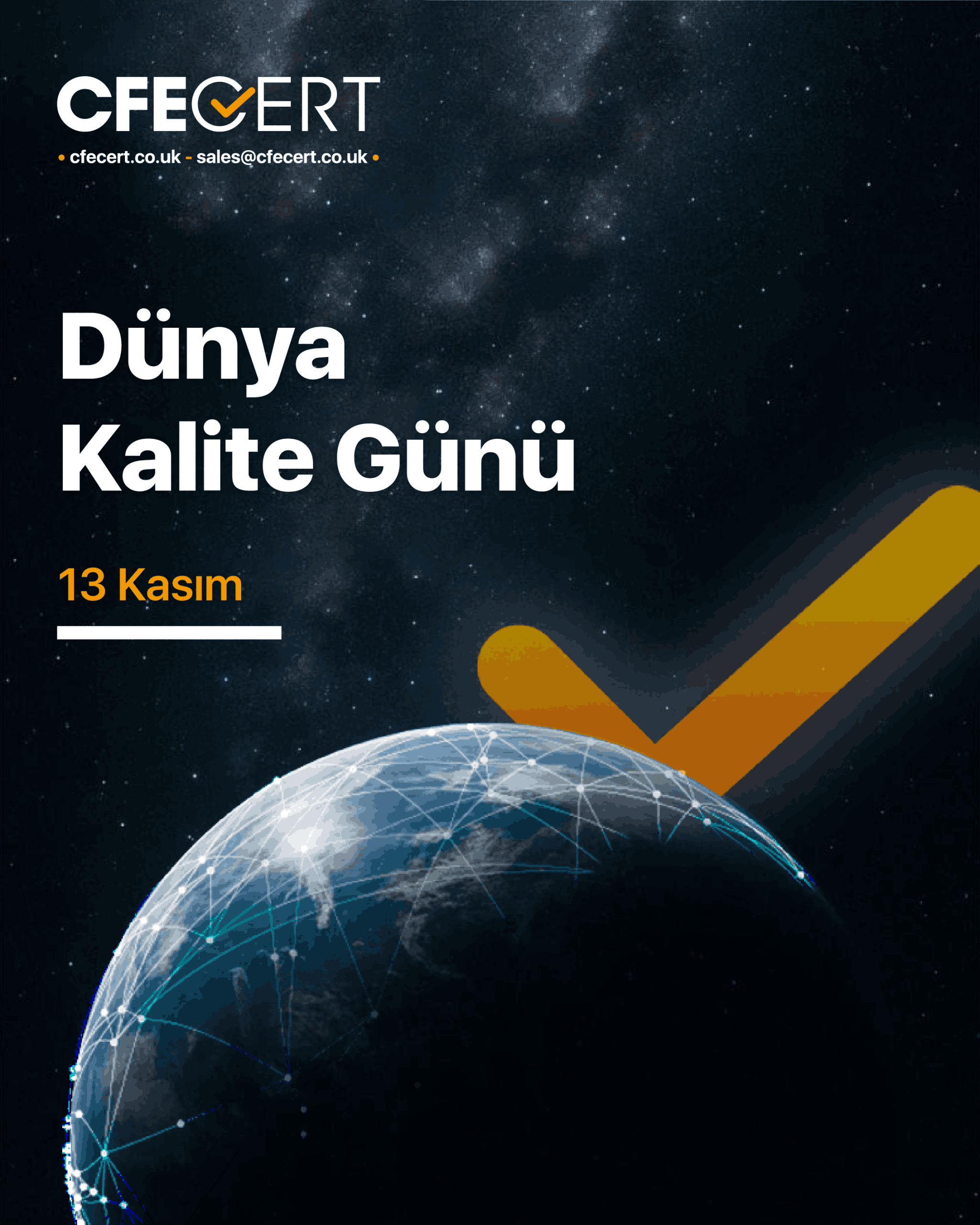 13 Kasım Dünya Kalite Günü